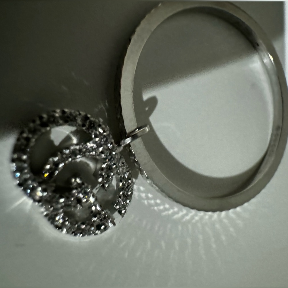 GUCCI RING WHITE GOLD - Picture 7 of 8